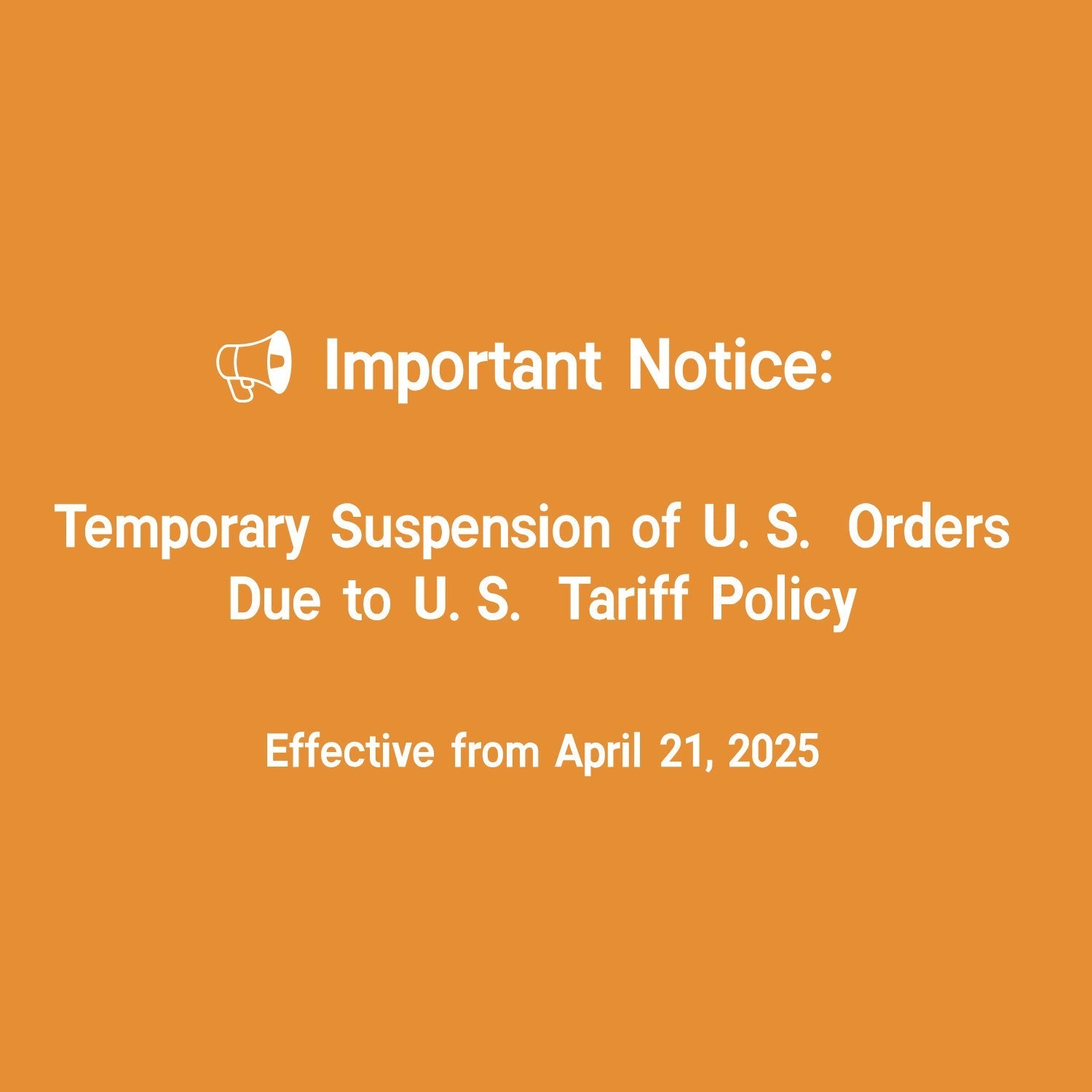 U.S. Tariff Policy