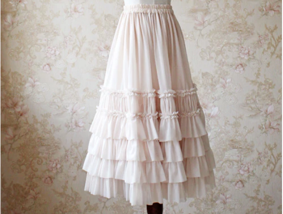 In Stock Rainbow Petticoat, Soft, Lolita Rainbow Tutu Skirt
