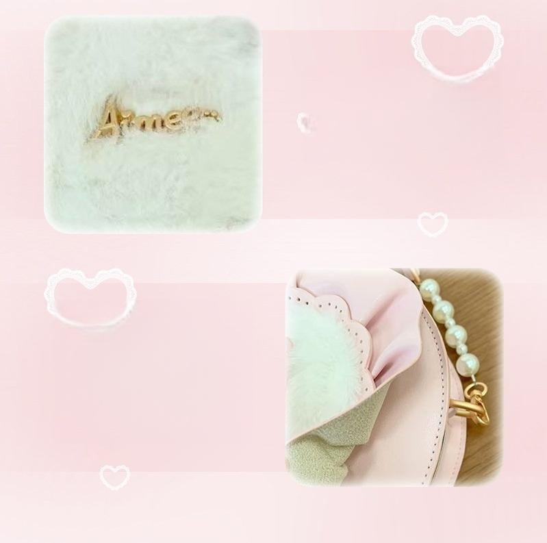 Small Gift Box - Sweet Lolita Heart Handbag, Bow Accent 44535:811746