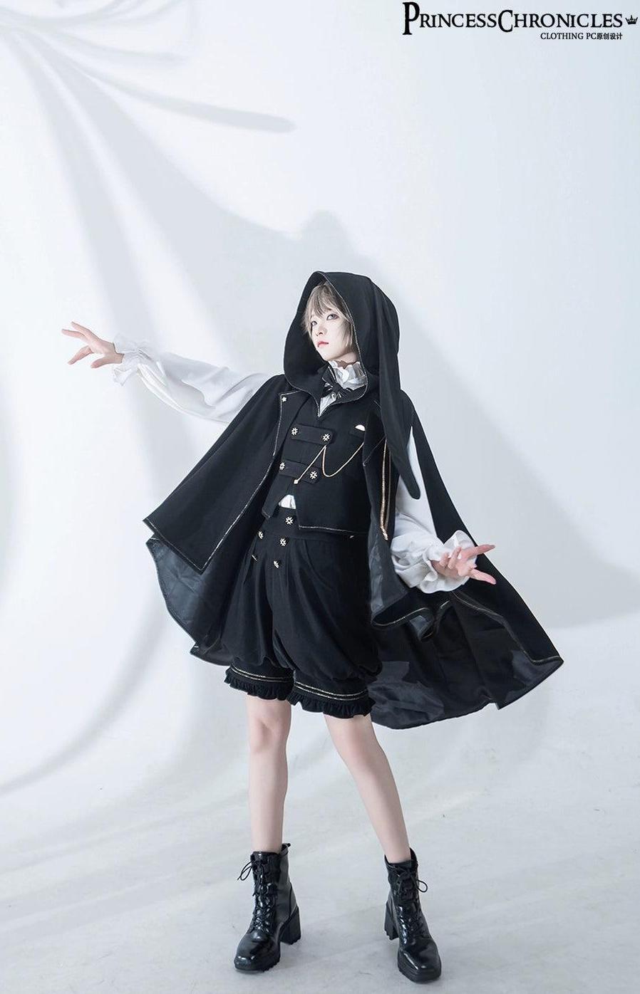 Ouji Lolita Vest Shorts Set - Main Image