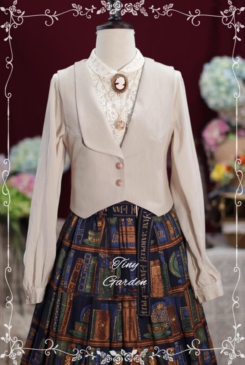 Tiny Garden~Old Love Songs~Lolita Elegant Vintage SK and Waistcoat 8820:592620