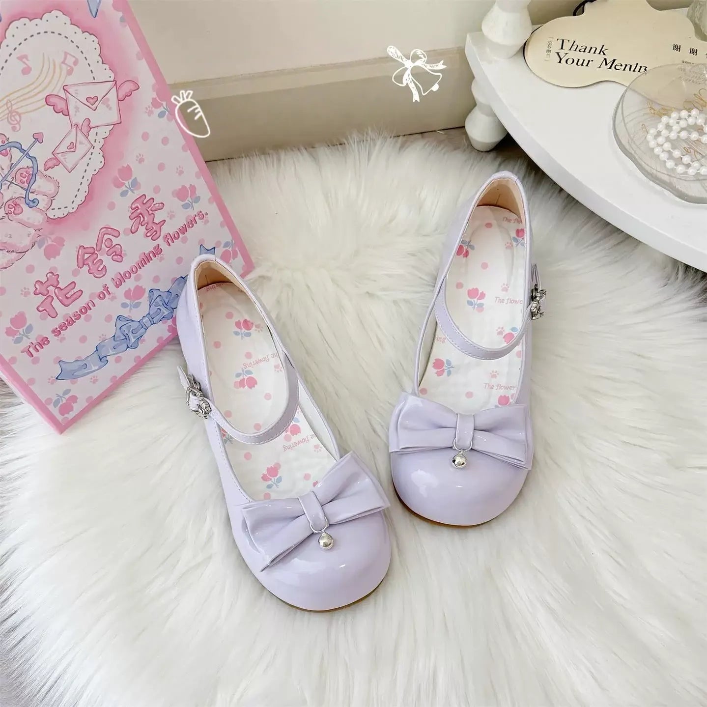 Dingbell Bunny - Sweet Lolita Round Toe Shoes, Cat Paw Heel (34 35 36 37 38 39 40 41) 45672:858073