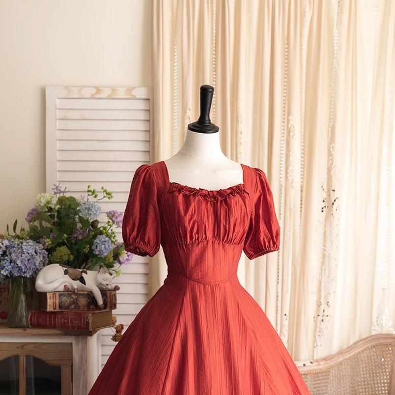 Forest Wardrobe~Forest Gallery~Classic Lolita OP Dress Vintage Cake Tail Dress 38370:585422