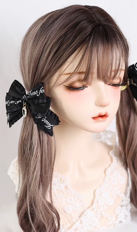Xiaogui - Sweet Lolita Ribbon Bow Hair Clips