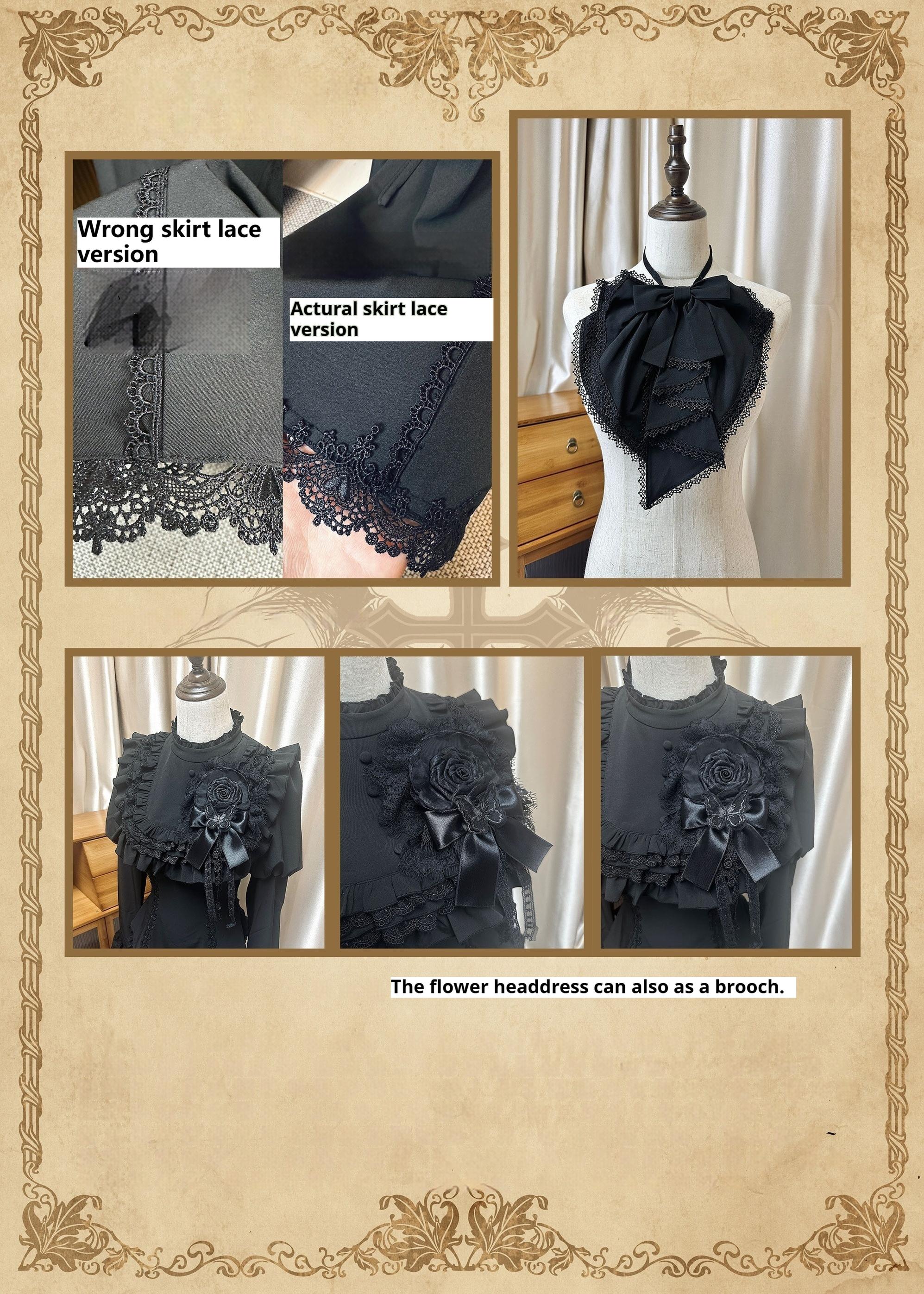 The Original Witch - Gothic Lolita Dress Fishbone Lifting Corset SK Shirt
