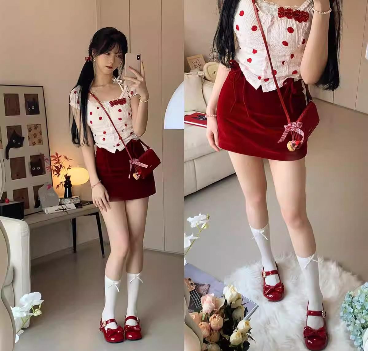 Sheep Puff~Hug Bear~Sweet Lolita Heel Shoes Bear Metal Buckle Bow Shoes 38702:597650