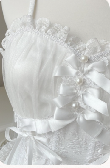Letters from Unknown Star~Little Rose~Summer Casual Lolita Fashion Dress Sexy JSK 11514:133176
