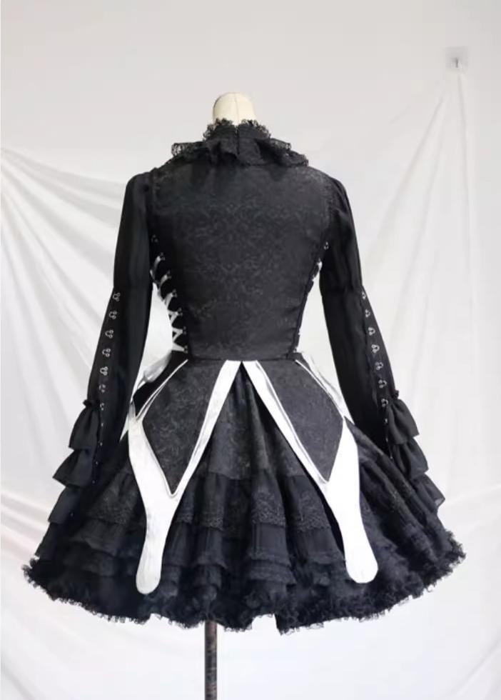 (BFM)MILU ORIG~Herbarium~Gothic Lolita Skirt Set Vest Blouse Multicolors 33392:417092