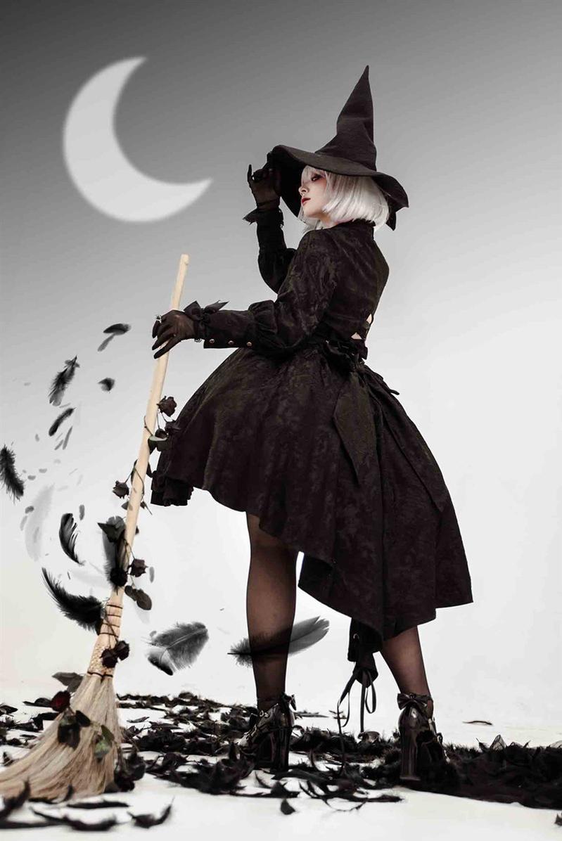 (BFM)Strawberry Duck~Gothic Lolita Dress White Lolita JSK 29578:357512