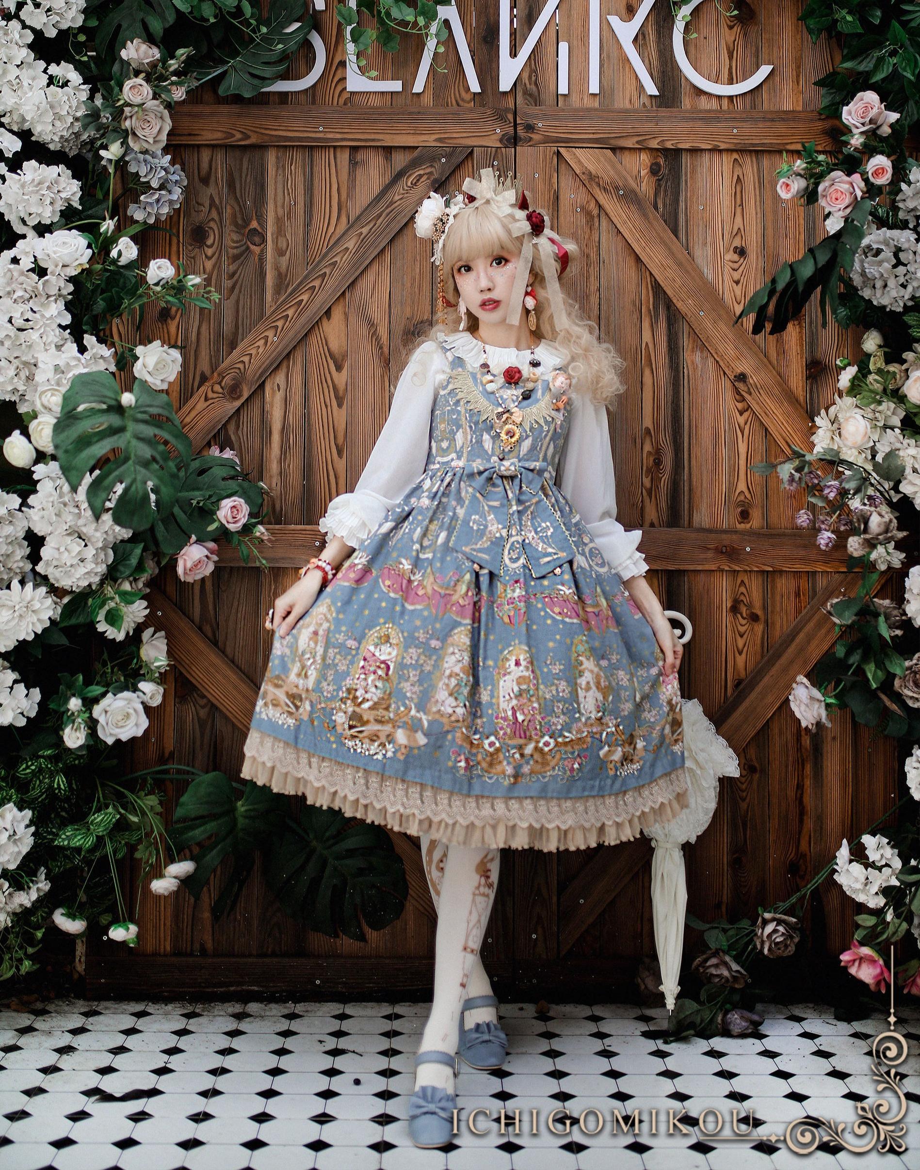 The Little Prince - Plus Size Lolita Dresses, Rose Prints & Bows