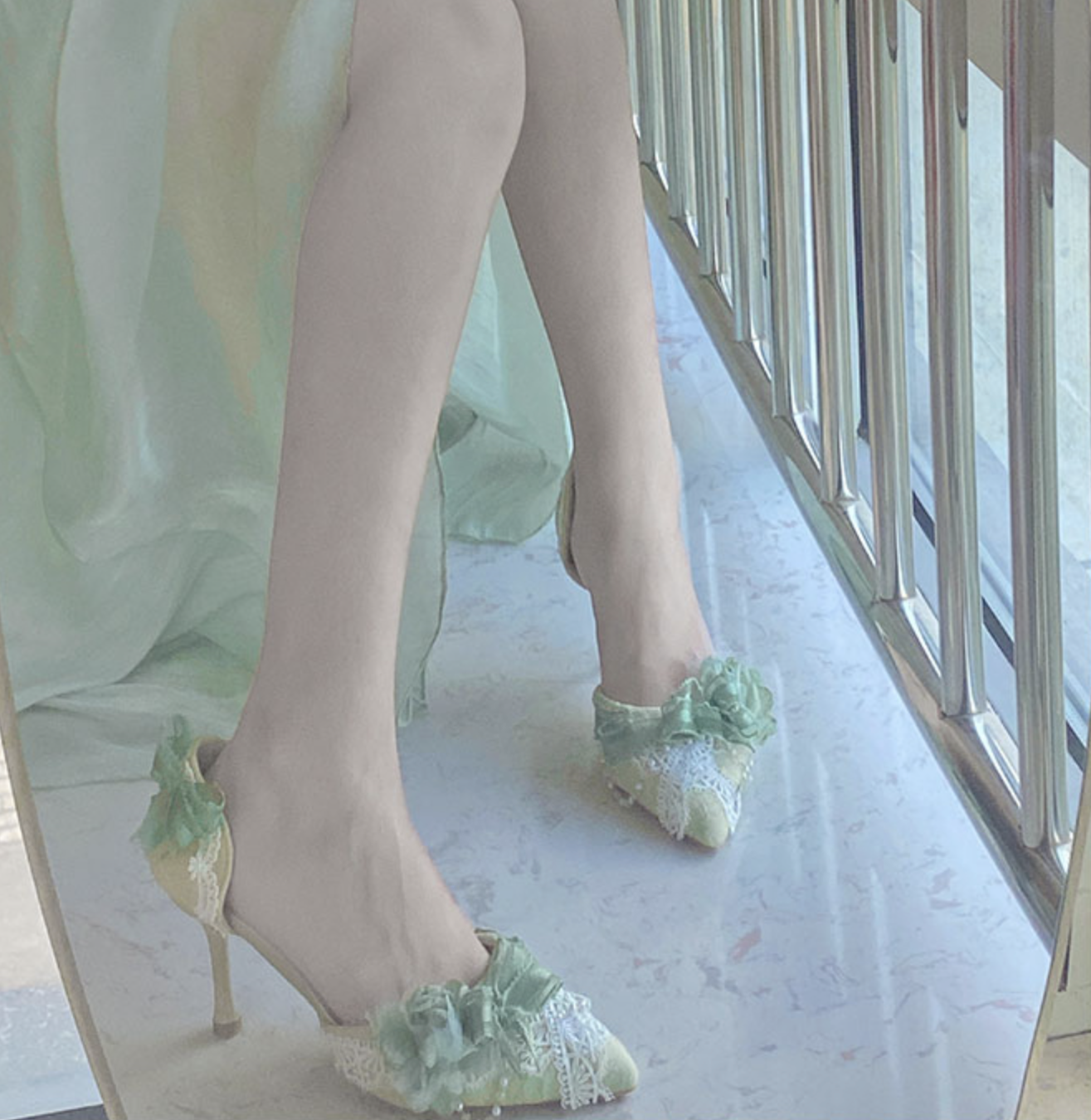 Sky Rabbit - Two - Fresh and Elegant Lolita Heels