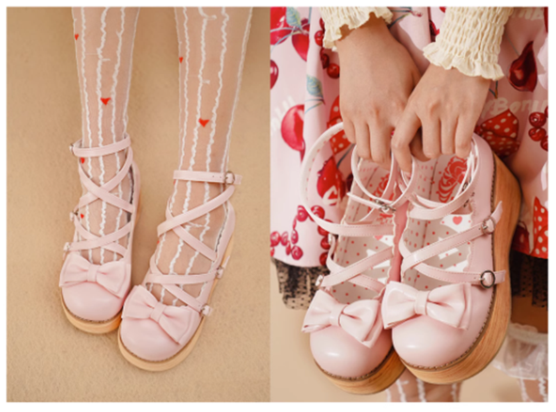 (Buyforme)MODO~Sweet Lolita Round-Toe Platform Shoes 18340:254086