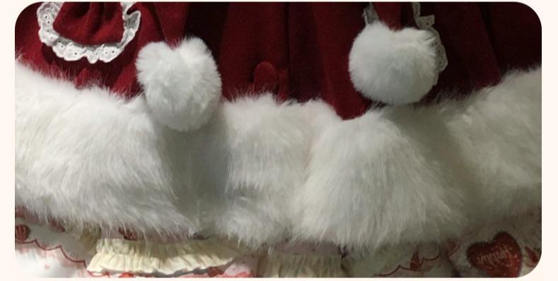 Sweet Lolita Cape, Bunny Ear Hood & Bows