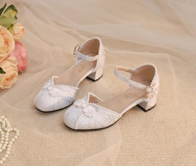 Yana - Heart Jade Yana - Qi Lolita Shoes Chunky Heels