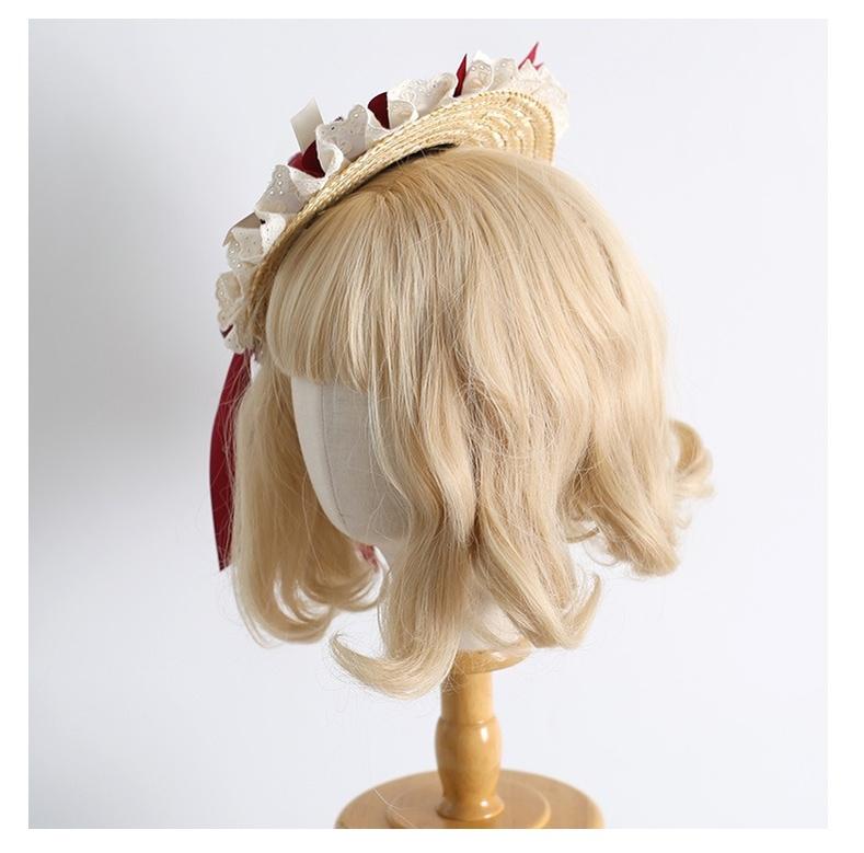 Xiaogui - Country Lolita Headdress, Daisy & Cherry Inspired