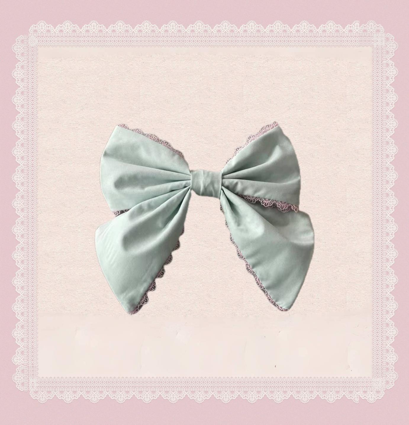 TaTaTa Lolita - Melon Parfait - Old School Lolita OP Suit Pink-Green Sweet Dress A Side Clip Only S