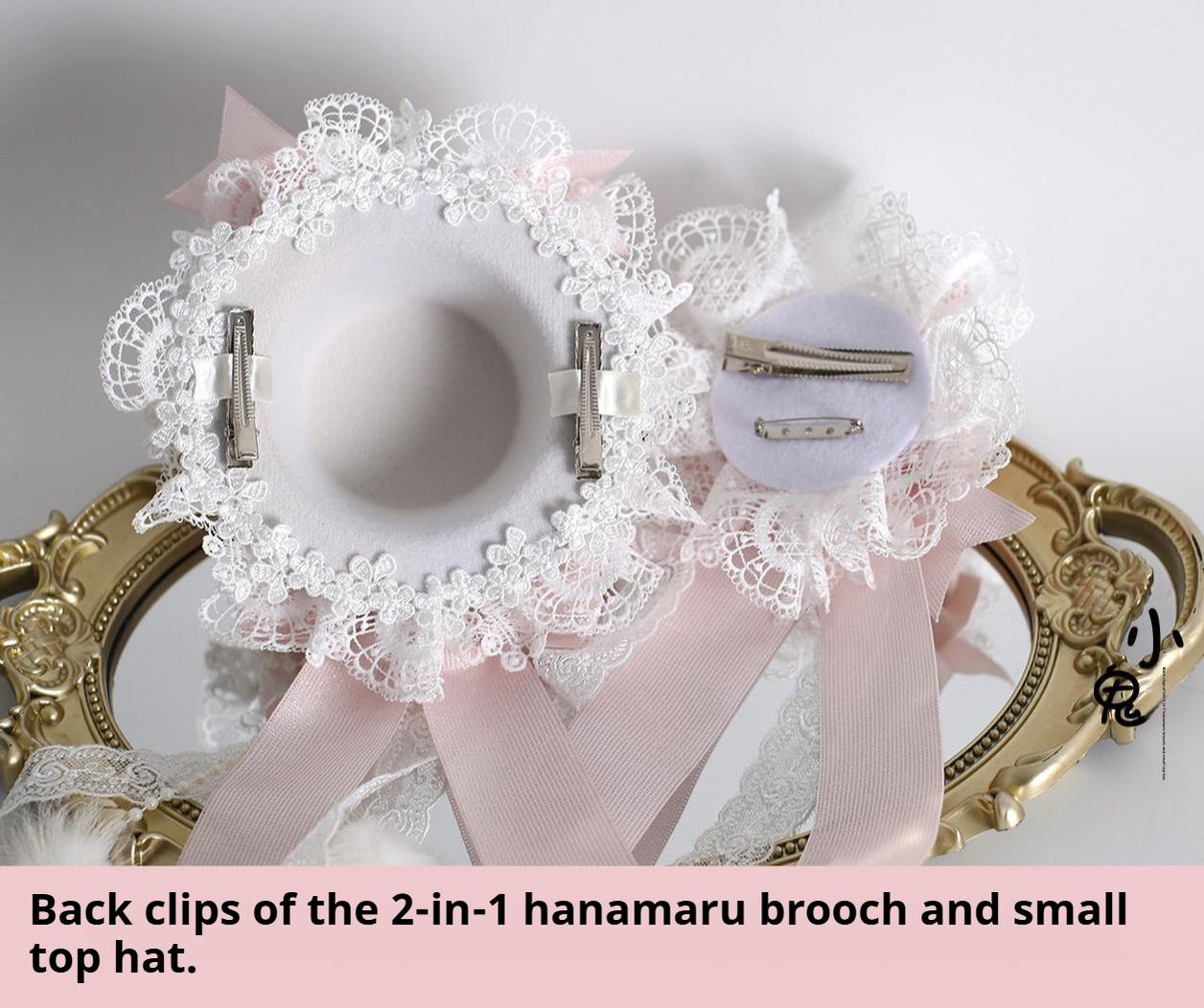 Sweet Lolita Headdress, Lace & Bow
