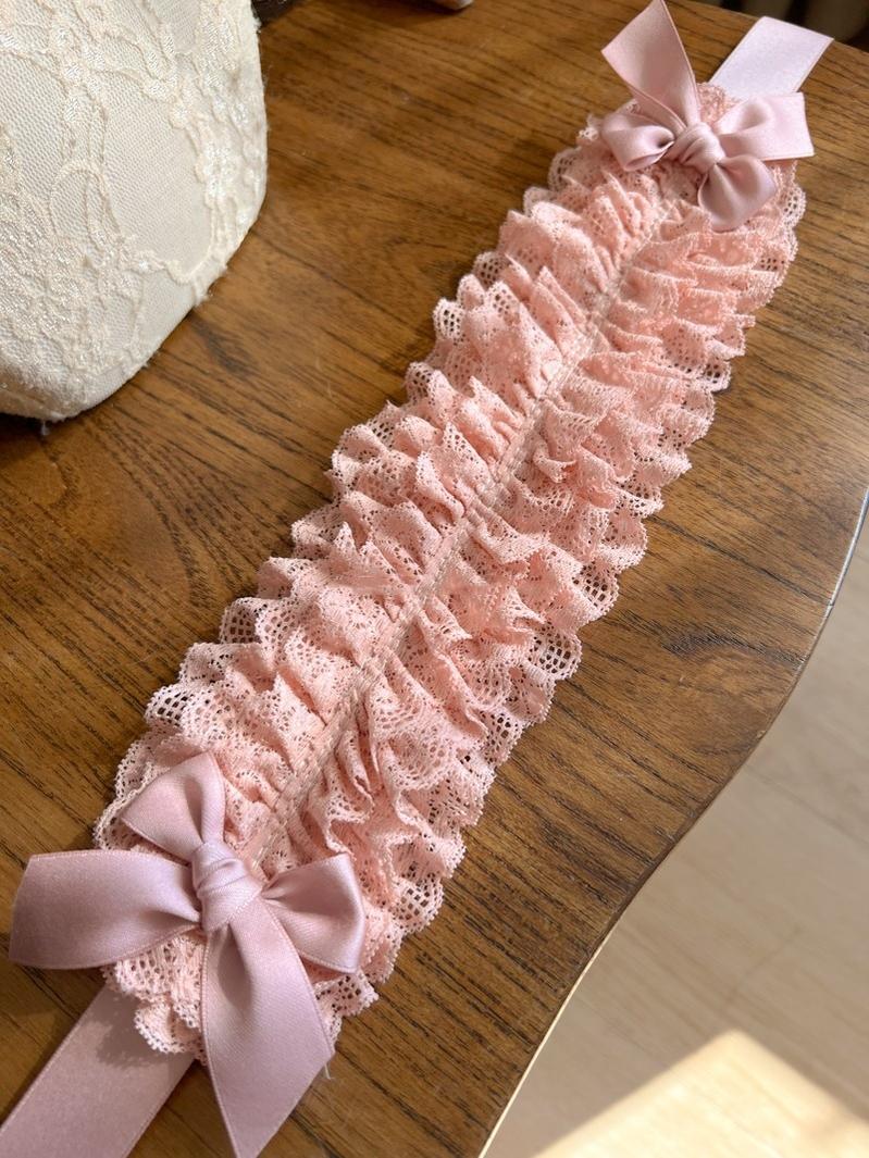 MAID - Customized Elegant Lolita Bow Lace KC Headdress