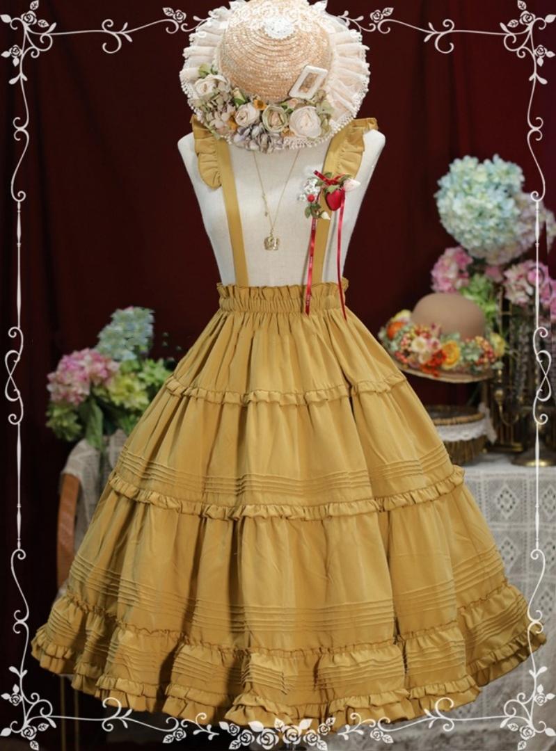 Tiny Garden~Old Love Songs~Lolita Elegant Vintage SK and Waistcoat 8820:592586