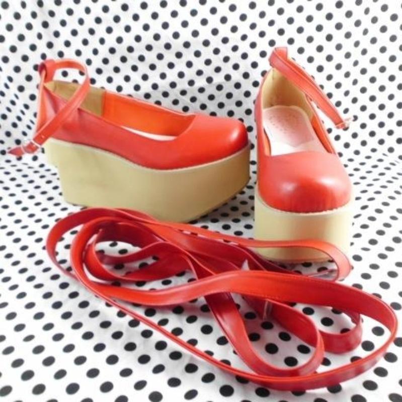 Antaina~Wedding Lolita Platform Shoes Bridal Shoes Multicolor (34 35 36 37 38 39 40 41 42 43 44 45 46 47 48 49) 38922:605404