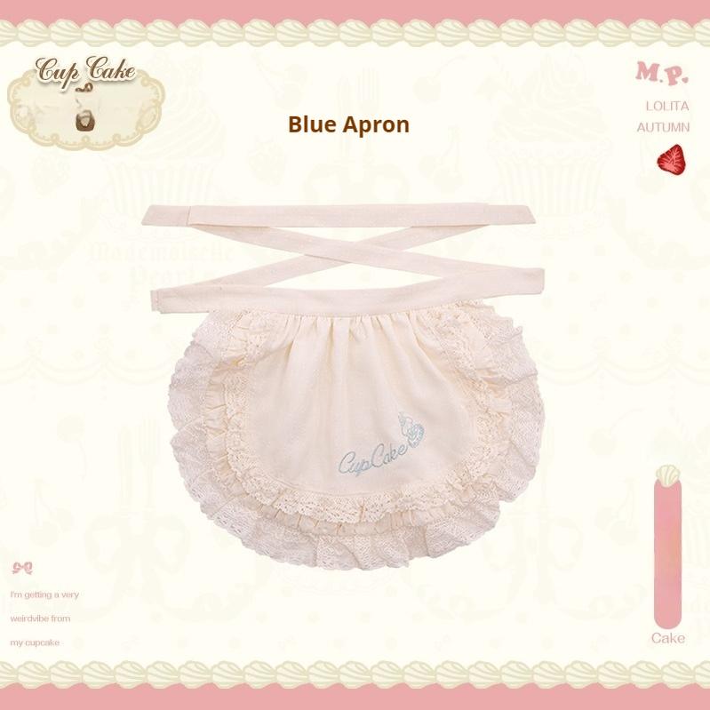 Mademoiselle Pearl - Cup Cake - Sweet Lolita OP Dress Kawaii Lolita JSK SK (L M S XL XS) 40370:658548