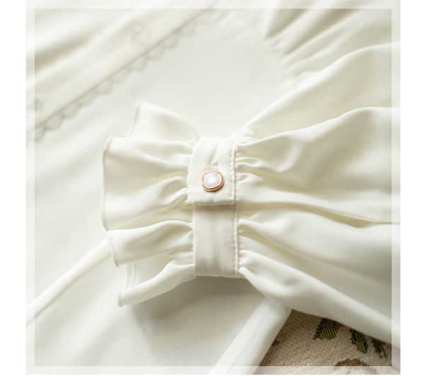 Forest Wardrobe - South of the Forest - Vintage Lolita Halter JSK Dress, French Style Blouse 44379:806090