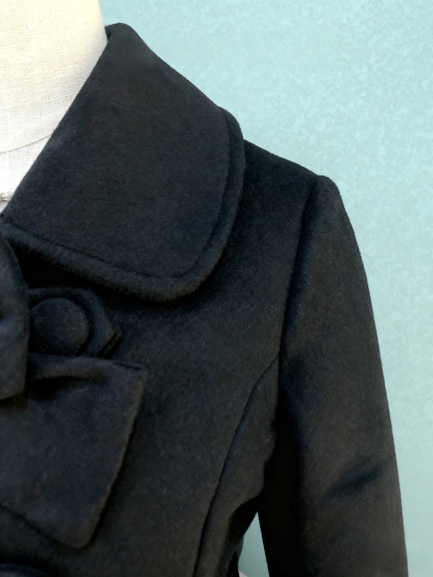 Anastasia - Madeleine - Elegant Lolita Wool Coat, Detachable Cape 44231:801037