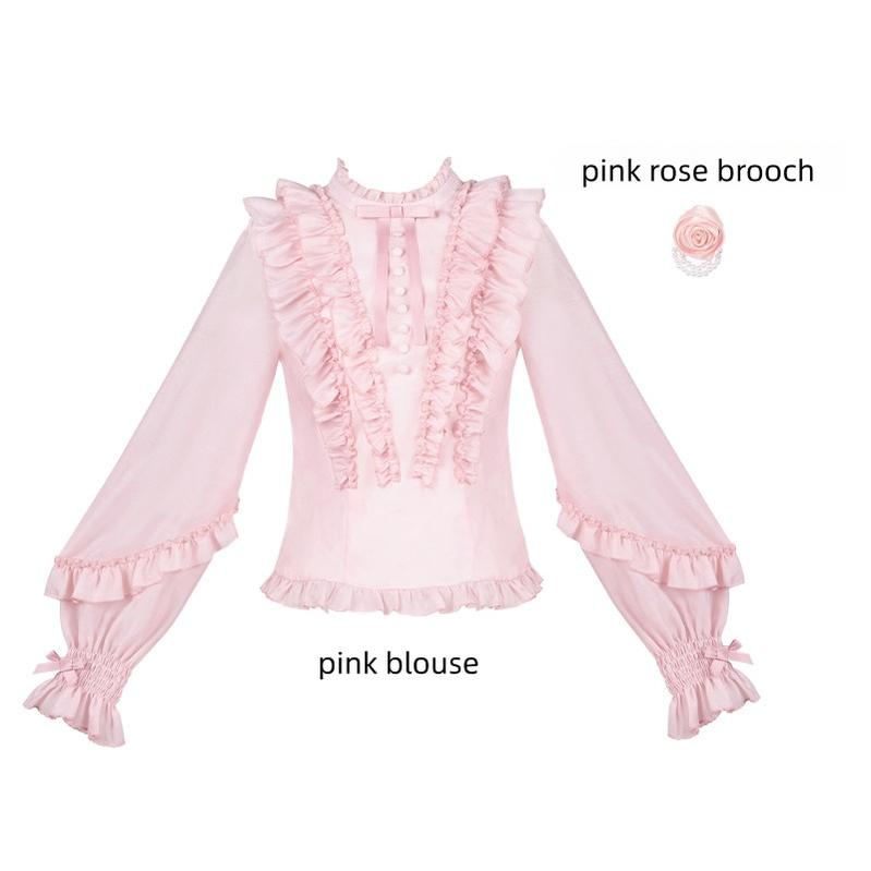 Blake - Boning Gothic Lolita Mermaid Skirt, Lifted-hem SK (L M S) 44704:819435