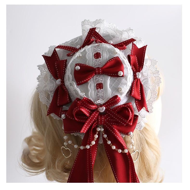 Xiaogui - Christmas Lolita Headband BNT and Top Hat
