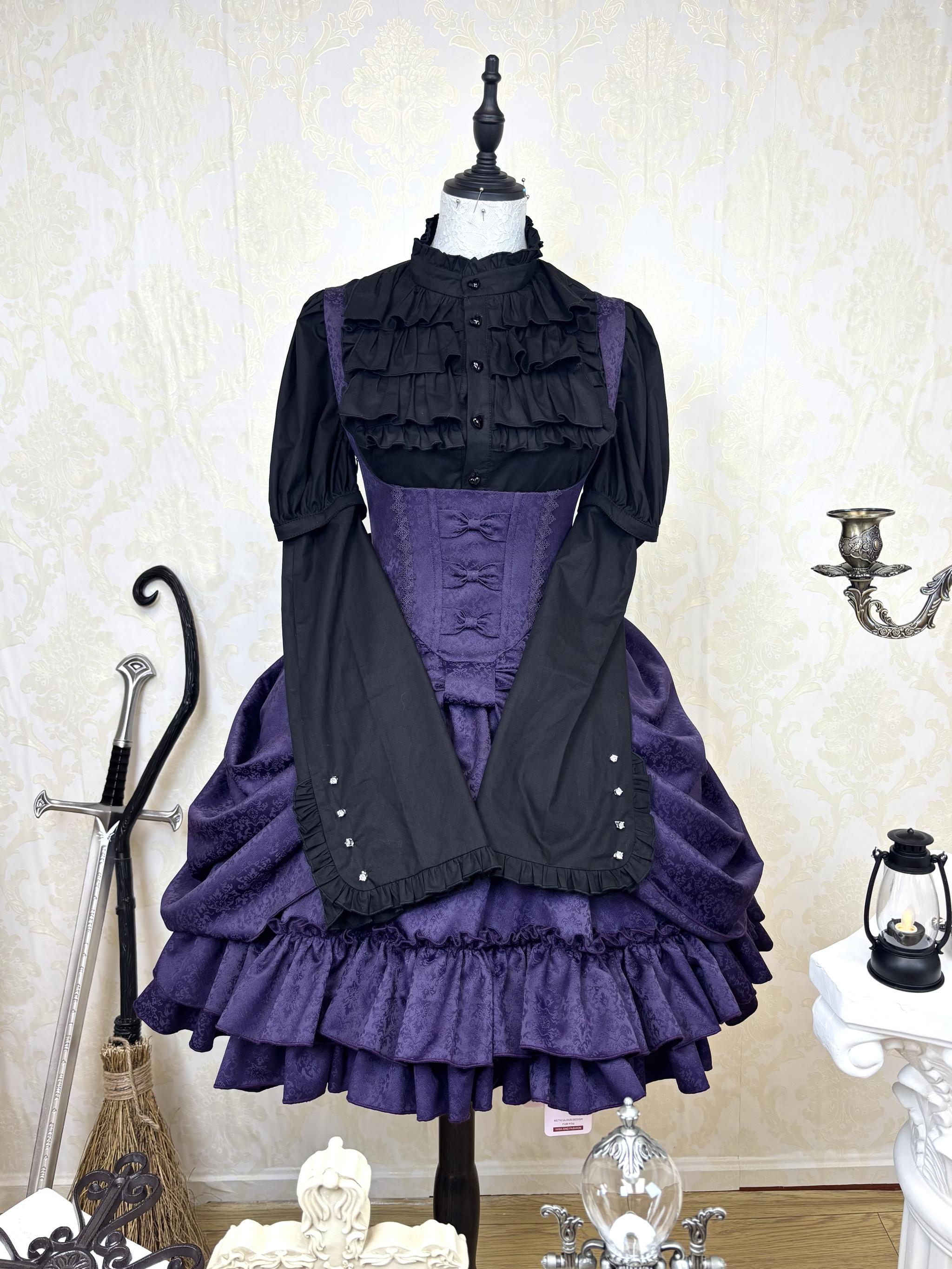 Perfume Bottle - Gothic Lolita Corset JSK Dress, Bust-Supporting (L M S XL) 45080:834204