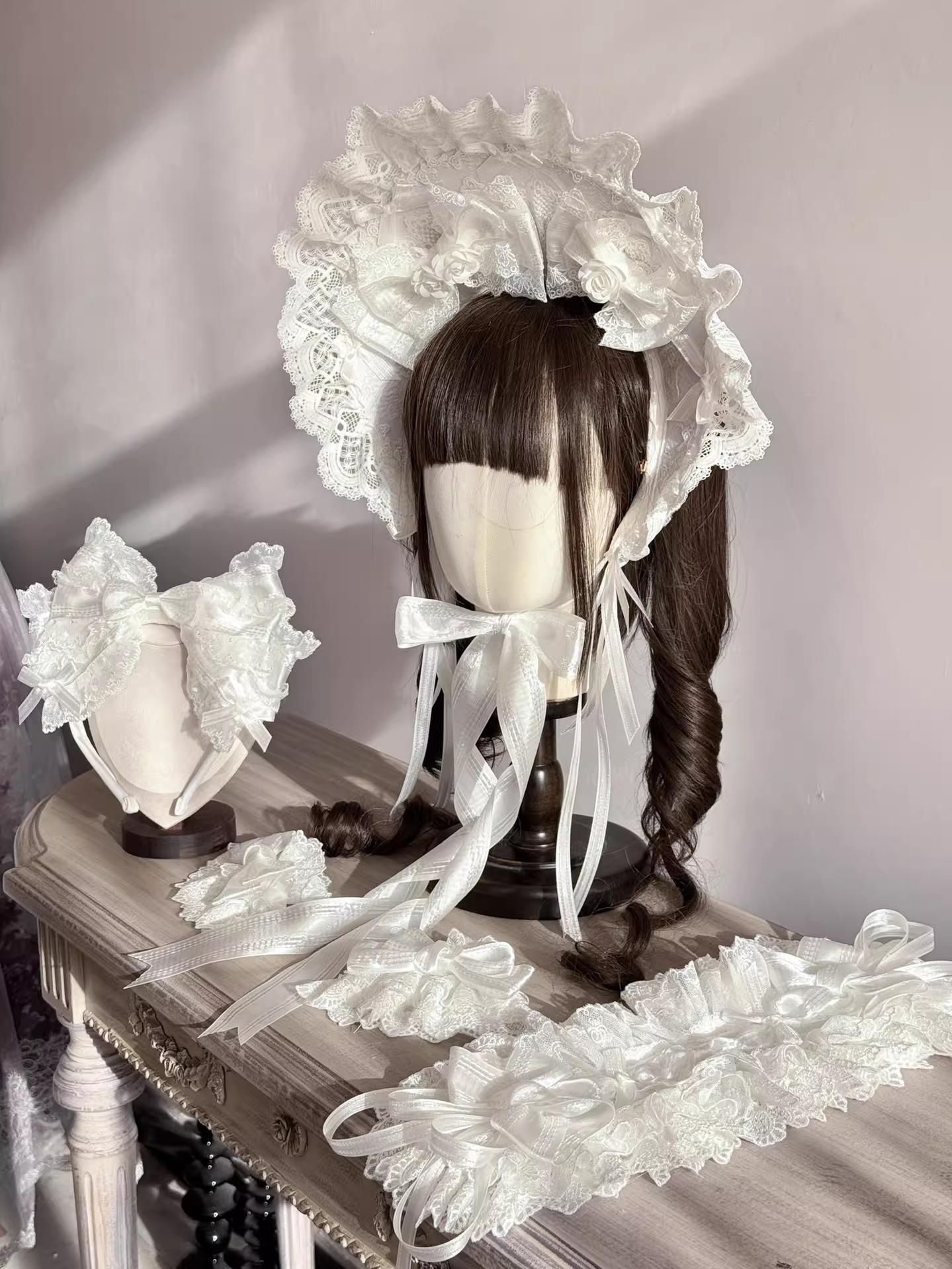 Wedding Sweet Lolita Accessories, Dramatic Bows
