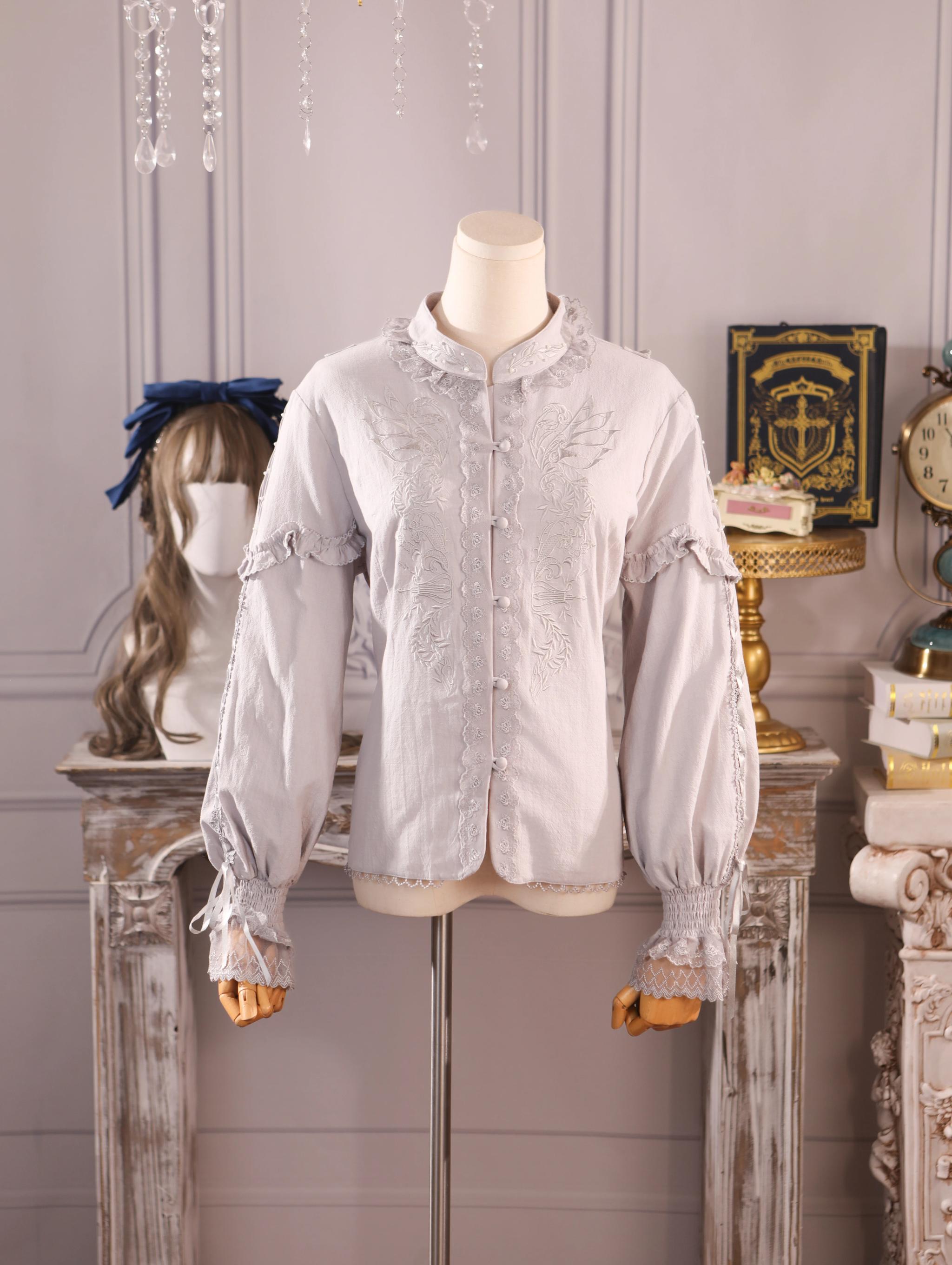 Twin Trees' Celestial Glow - Classic Lolita Bust-Supporting JSK, Plus Size (2XL 3XL L M S XL) 44508:810801