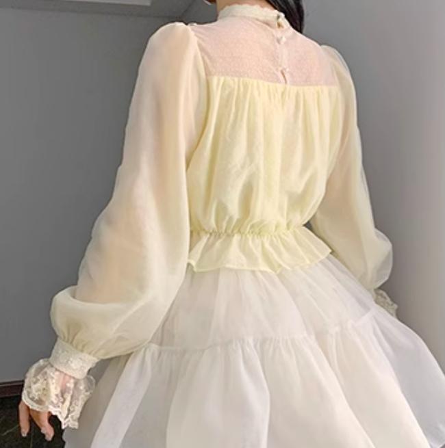 With PUJI~Love Poem~Classic Lolita Shawl 3-Color Versatile Spring Innerwear 34750:492308