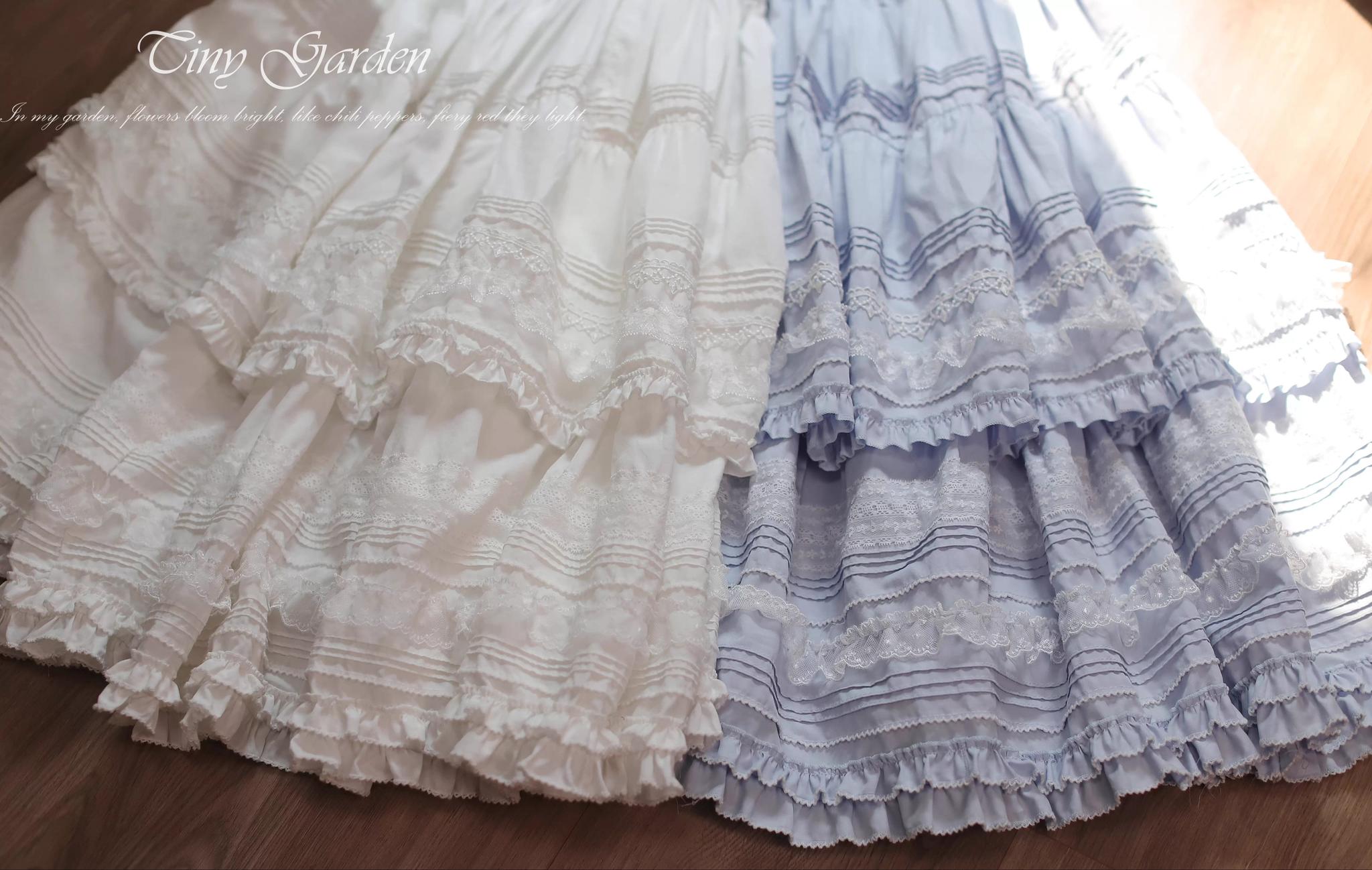 Marguerite Daisy - Classic Lolita Cotton Lining Skirt, Side Pocket