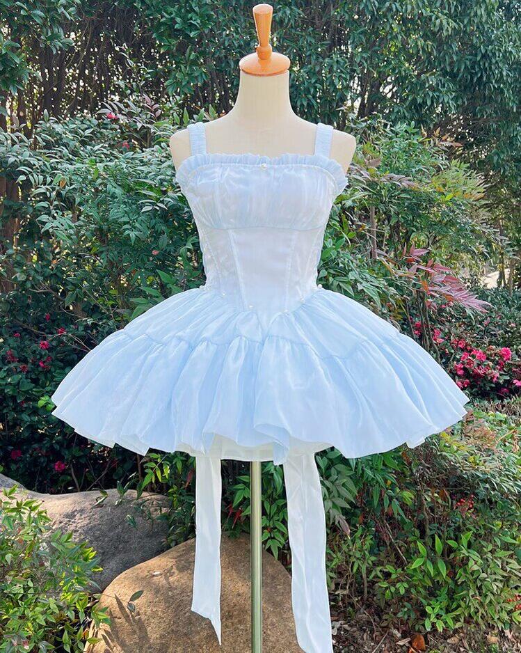 Adjustable Lolita Hoop Puffy Petticoat, 13.8" (35 cm) 45017:831802