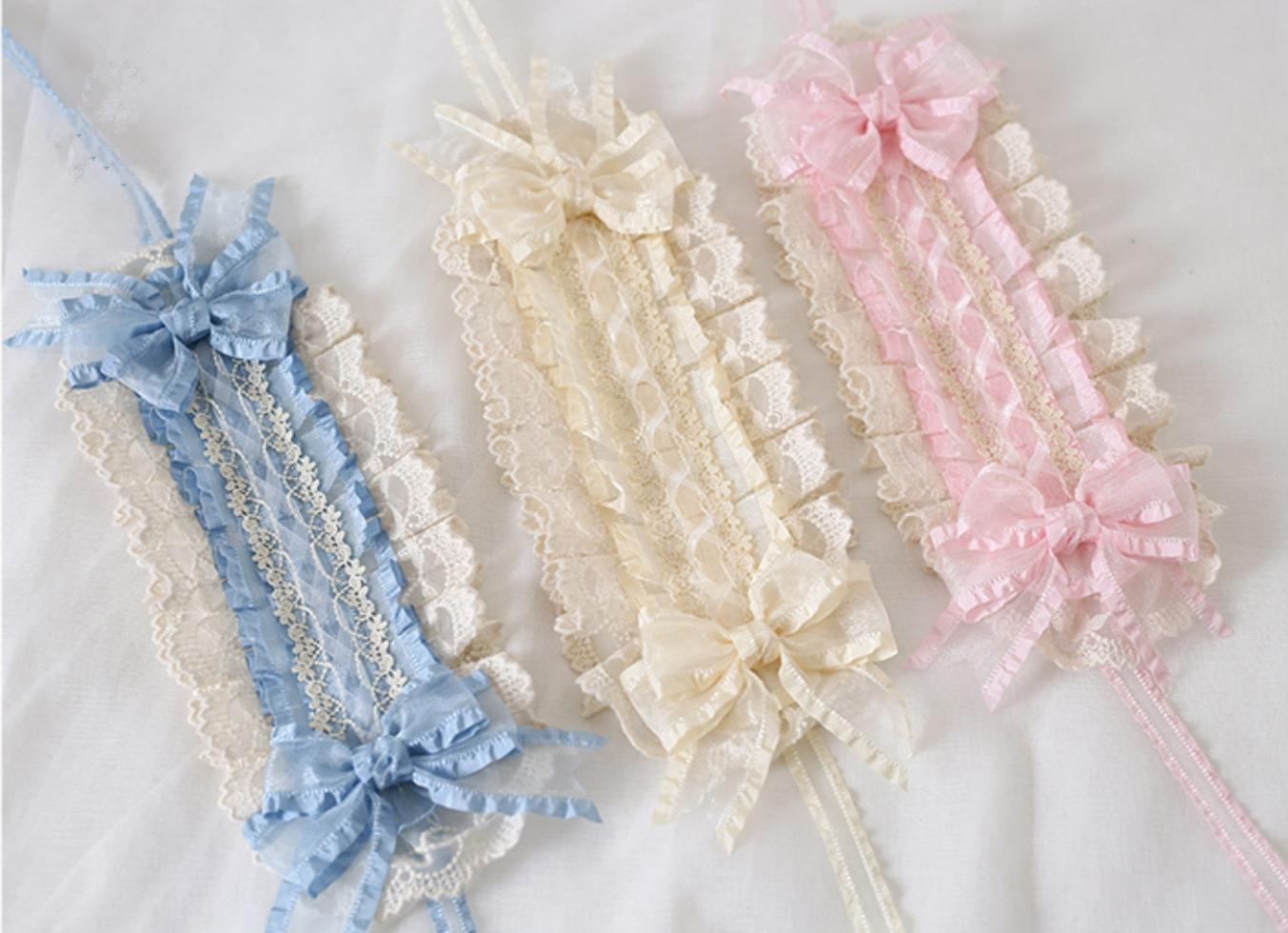 Xiaogui - Mood Limited - Elegant Lolita Headdress Bow Lace KC 16976:673114