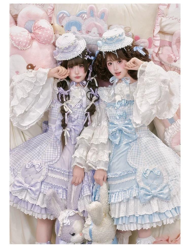 Strawberry Momo Party - Sweet Lolita OP and JSK, Strawberry Print and Cake Embroidery 45548:853189