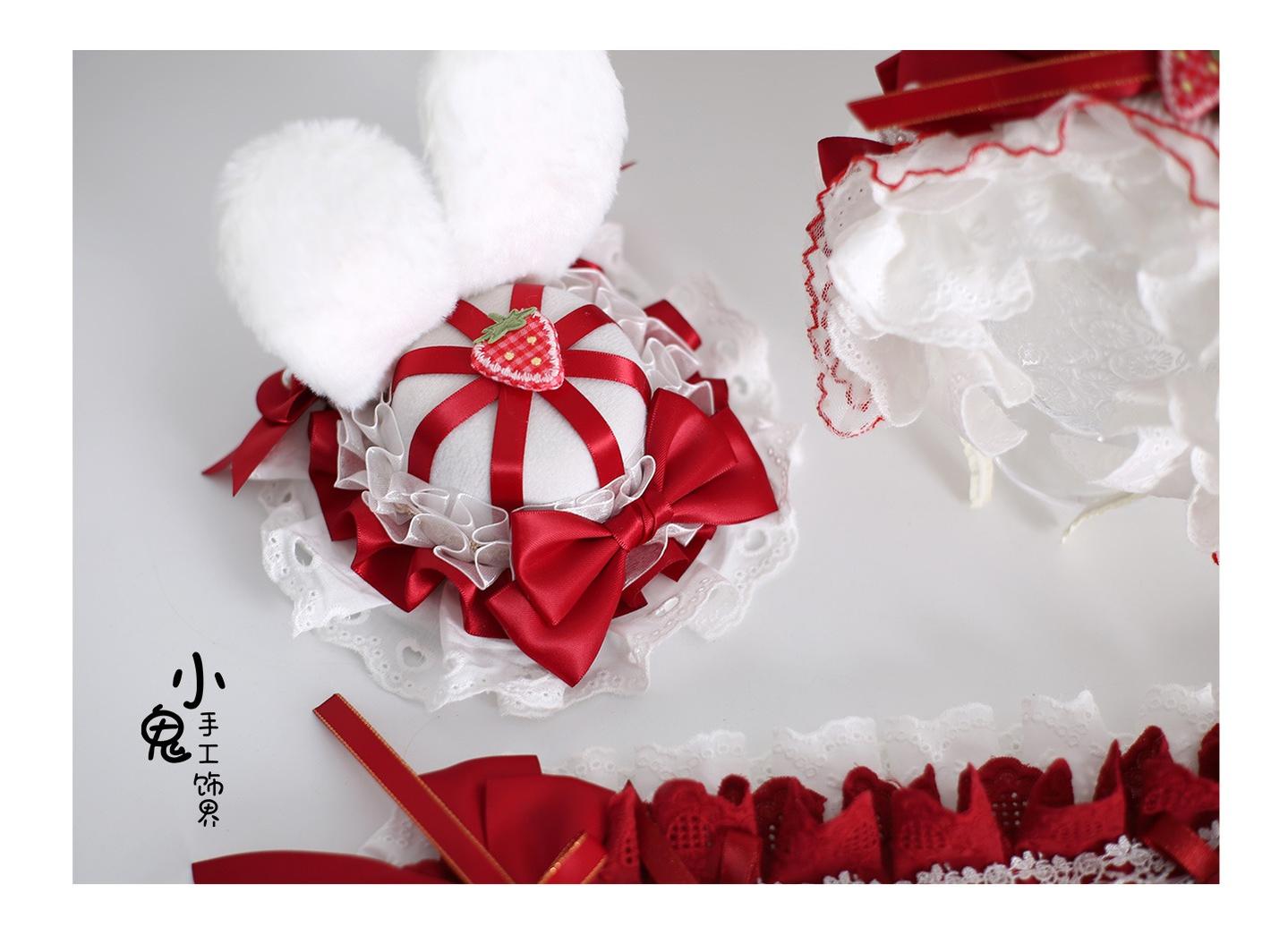 Xiaogui - Sweet Lolita Headdress, Shapeable Bunny Ear 44179:797854