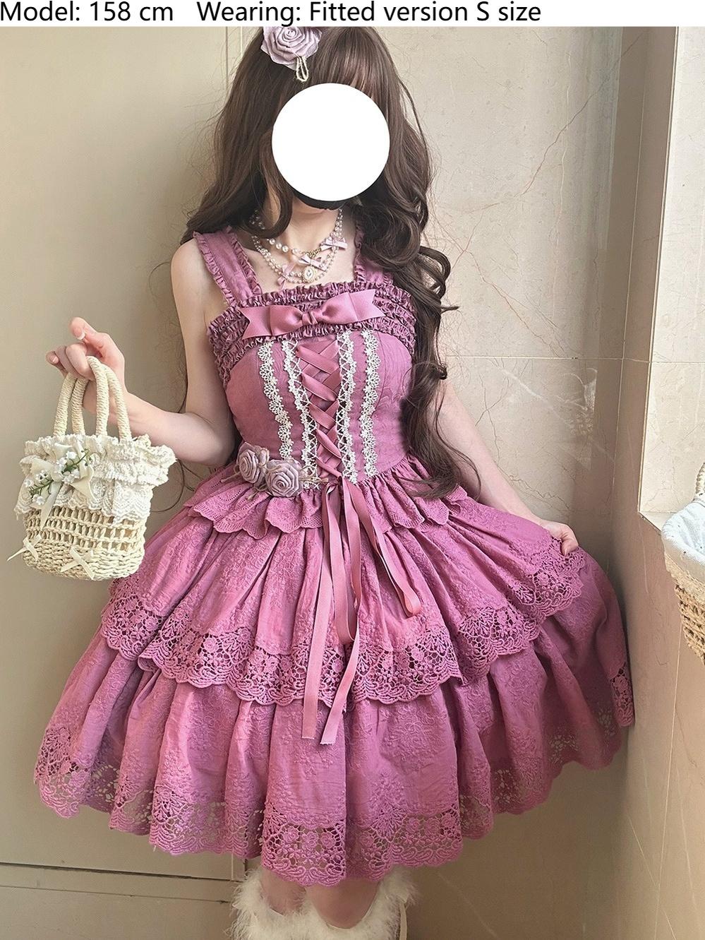 Miss Point~Forest Waltz~Cotton Lolita Camisole Embroidered Cami Top 40190:651730