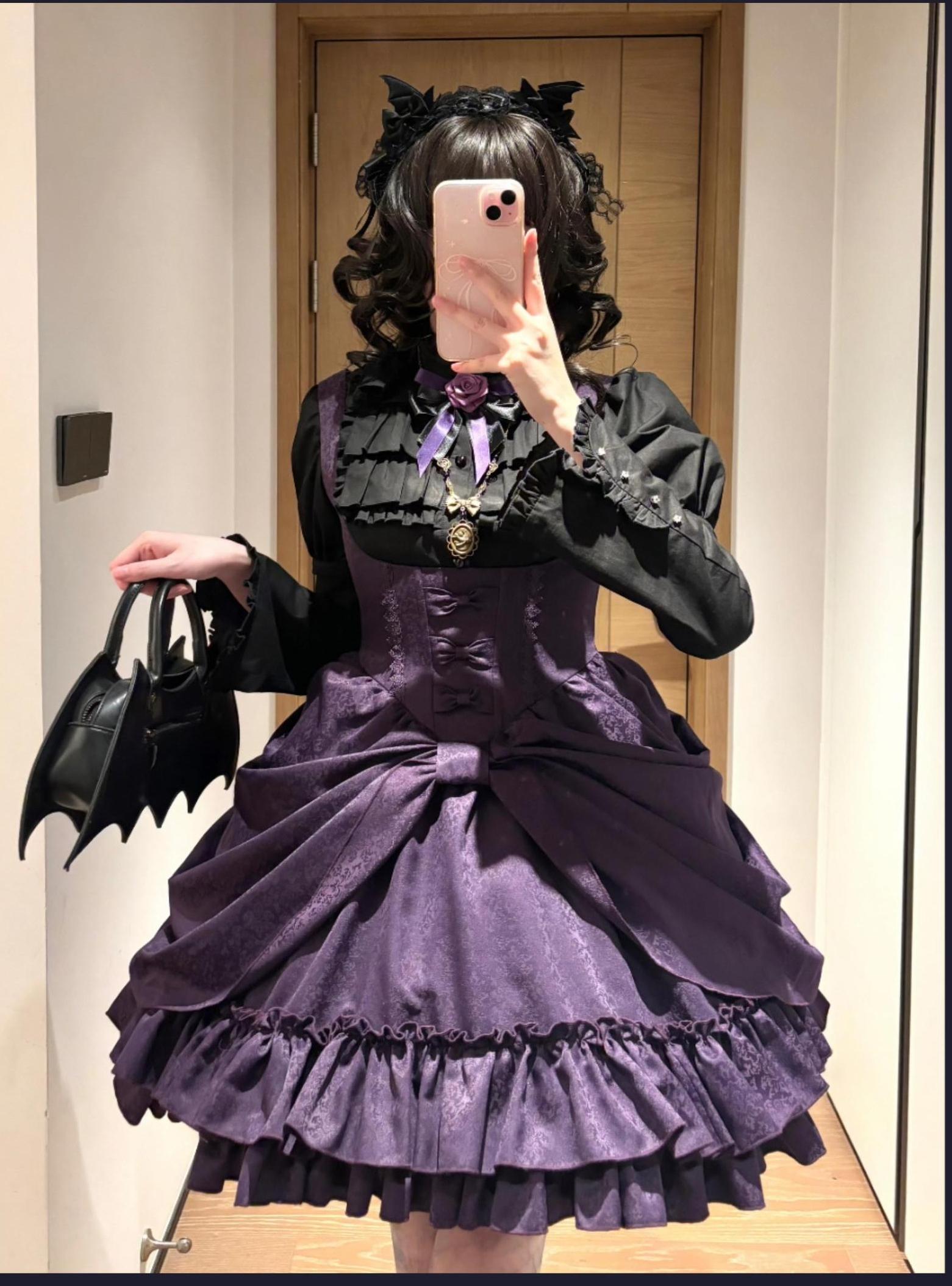Perfume Bottle - Gothic Lolita Corset JSK Dress, Bust-Supporting 45080:834205