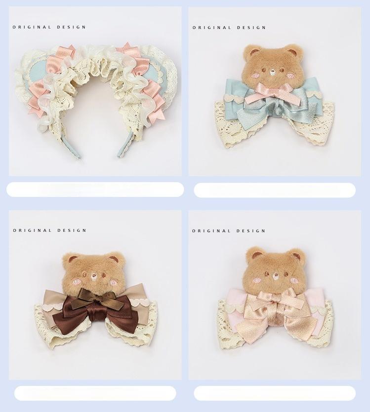 The Accessories' Story - Bear Ear Sweet Lolita Head Accessory