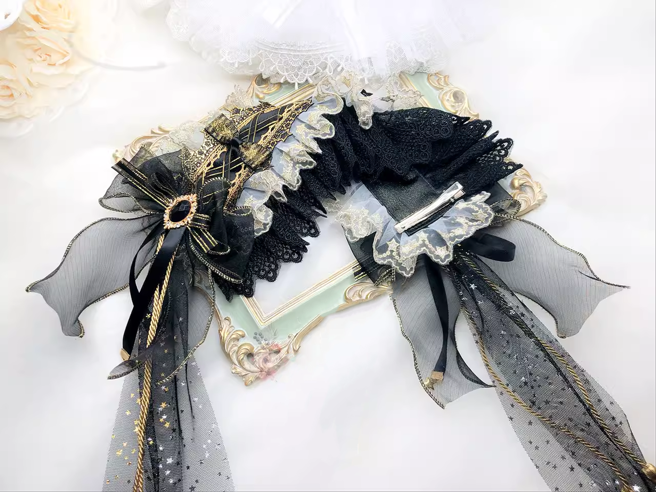Qianye - Elegant Lolita Headband Gorgeous Lolita Headdress
