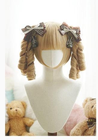 Imperial Tea~Daily Lolita Wigs Roman Roll Wig 33894:456836