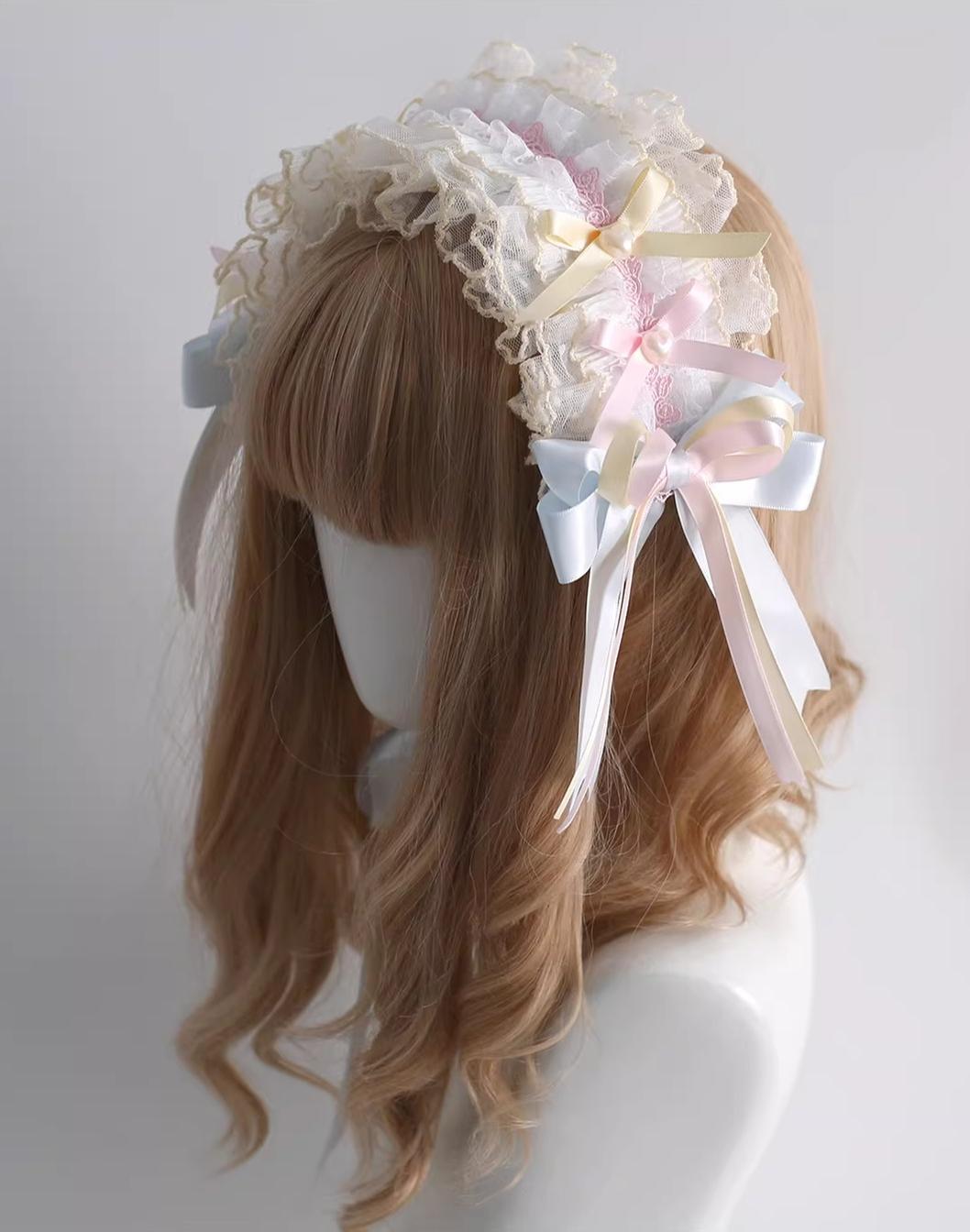 Candy Color Lolita Headdresses, Hair Clips
