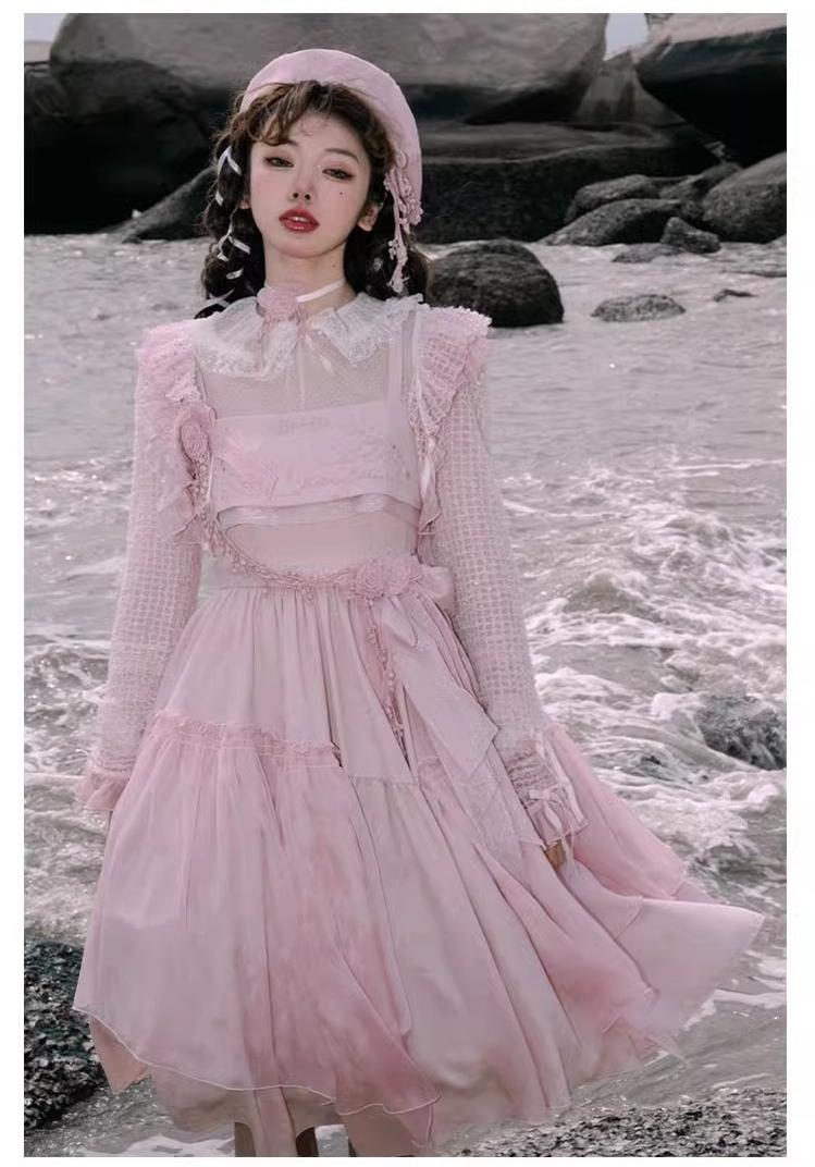 Nuit De Cellophane~A Thousand Moonfalls~Elegant Lolita JSK Dress Thin Cardigan 38166:581910