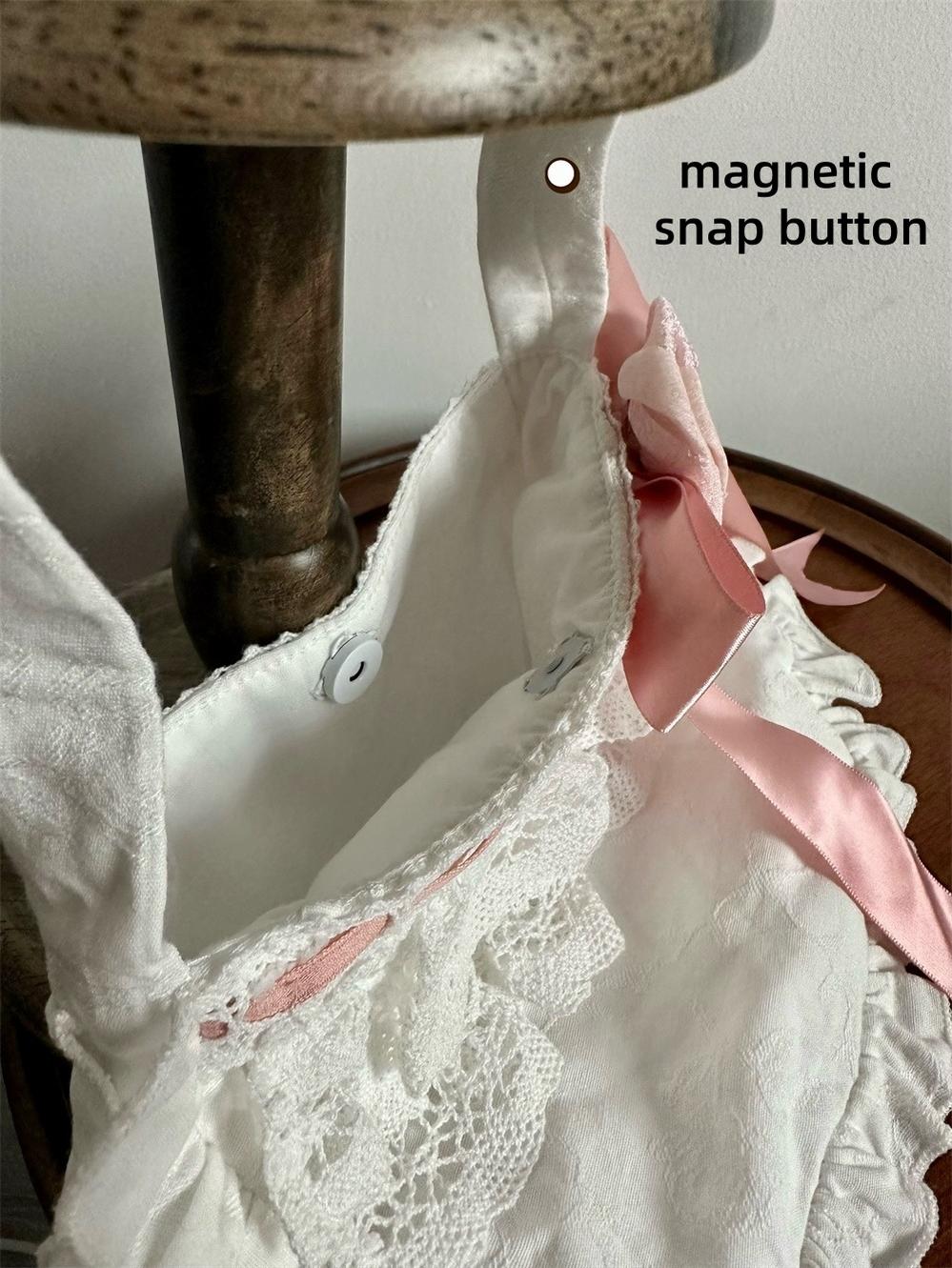 LeMiroir - Winter Solstice - Elegant Lolita Hat, Detachable Collar, Handbag 44088:794404