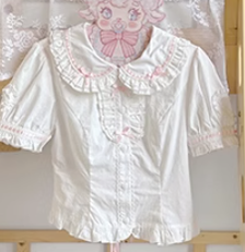 Mewroco - Little Frosty - Kawaii Lolita Summer Blouse Multicolors