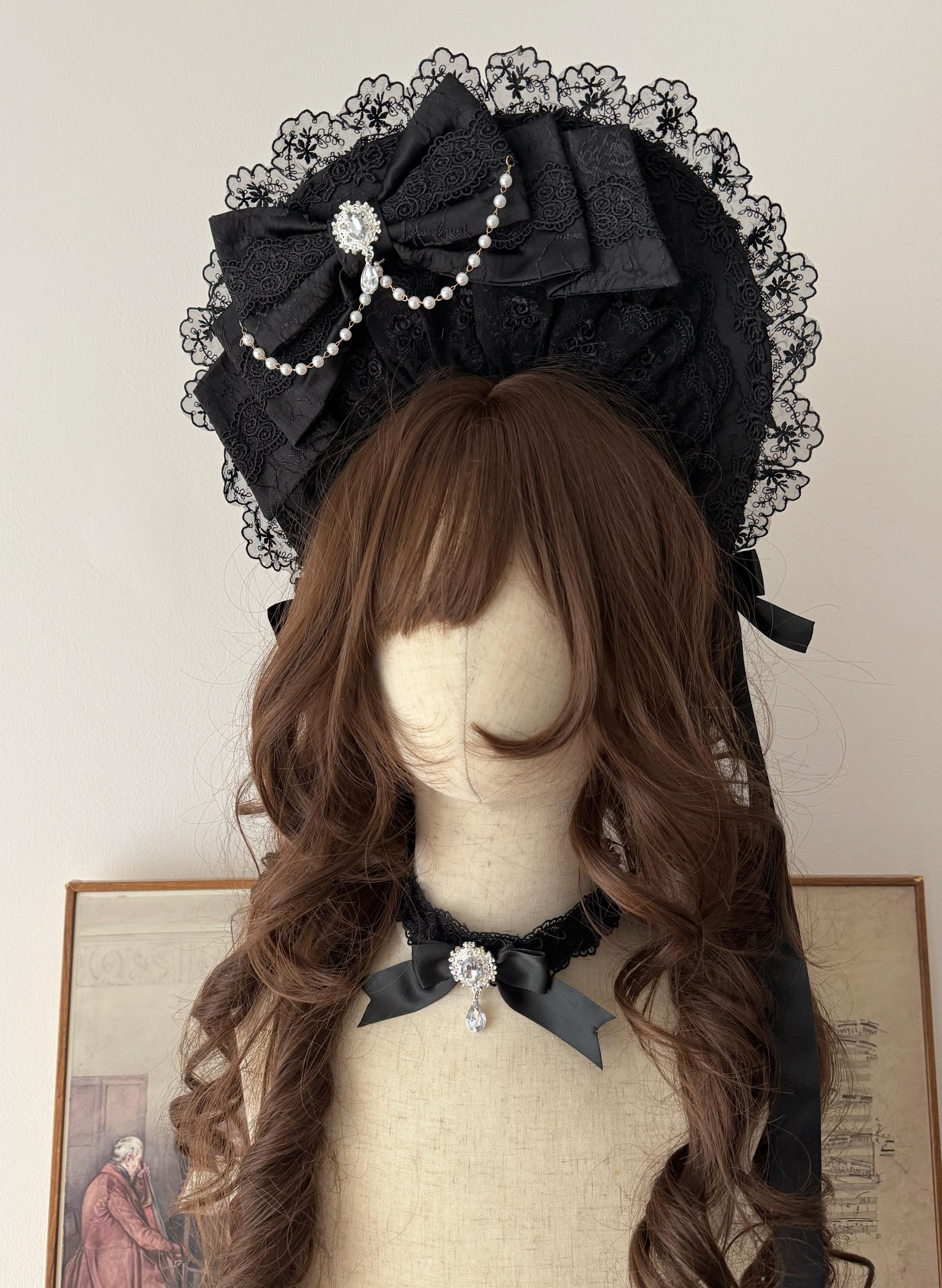 Sugar Girl - Snow Feather - Sweet Lolita Lace Accessories 44126:797476