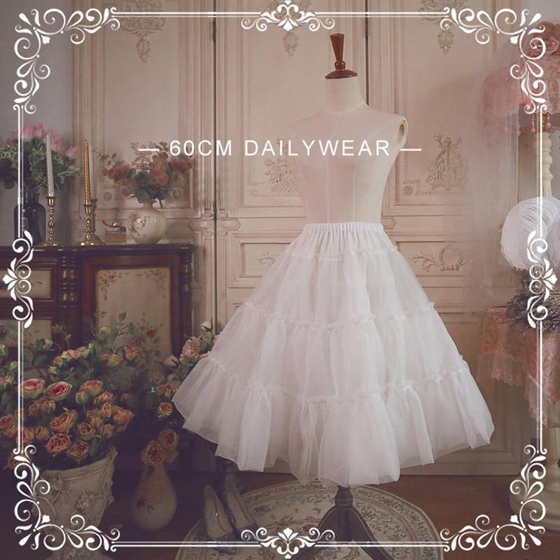 Aurora&Ariel - A Line Daily Wear Petticoat | 23.6" (60 cm), Cotton Lining