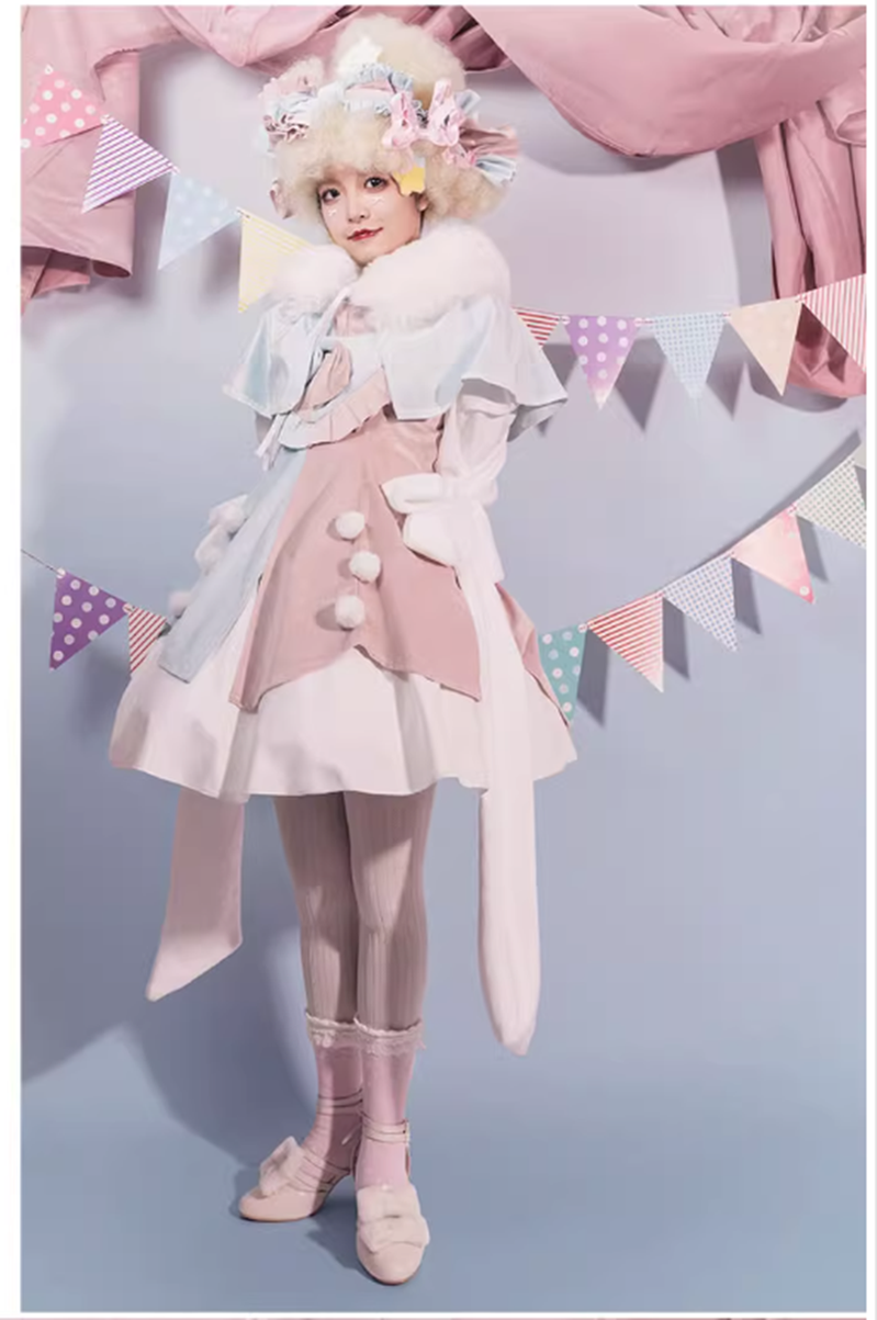 (Buyforme)Daydream Whisper~Plus Size Cute Sweet Making Wish Lolita JSK 21320:300744